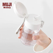無印良品（MUJI）共聚酯便攜杯 Tritan 塑料 運動水杯 杯子 隨行杯 夏天 便攜吸管杯  350ml