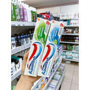 【官方旗艦】俄羅斯Aquafresh三色牙膏牙齦護(hù)理清新口腔口氣清潔100ml兩支包郵護(hù)理 綠色-淺薄荷