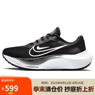 耐克NIKE女跑步鞋緩震ZOOM FLY 5運動鞋DM8974-001黑37.5