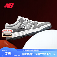 NEW BALANCE NB官方板鞋男鞋女鞋復(fù)古休閑平底鞋低幫百搭運(yùn)動(dòng)鞋BB480L系列 淺灰色/深灰色 BB480LEC 38 (腳長(zhǎng)23.5cm)