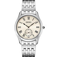 精工（SEIKO）日韓表經(jīng)典復(fù)古羅馬數(shù)字不銹鋼腕表防水 圖片色