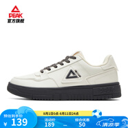 匹克板鞋男鞋夏季空軍一號小白鞋網(wǎng)面透氣鞋子男輕便休閑女鞋運動鞋男 【男款】帆布白色/暗灰 45