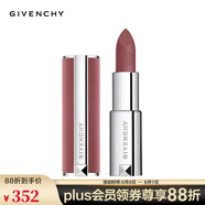 紀梵希（Givenchy） 高定粉絲絨唇膏 鎖色霧面絲絨口紅生日禮物送女友 3.4g，N16 杏豆沙