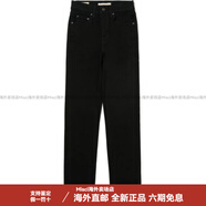 李維斯（Levi's）高腰牛仔褲 女款 黑色 23