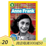【85選5】英文原版 National Geographic Readers 美國國家地理分級讀物 入門級-L3階段-人物傳記 少兒科普英文閱讀 【人物傳記】Anne Frank