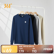 361°衛(wèi)衣男士春秋季圓領運動休閑服外套長袖套頭上衣652334801D-8