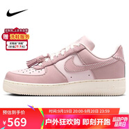 耐克NIKE緩震板鞋女空軍一號 AIR FORCE 1運(yùn)動鞋IB4654-661粉37.5