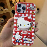 迫無(wú)HelloKitty聯(lián)名泡泡騷高版強(qiáng)磁吸手機(jī)殼防摔保護(hù)套美味零食坐坐K P66文具圖鑒白邊框手機(jī)殼-4 iPhone13