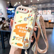 WAIDM適用oppor15手機(jī)殼女款oppo r15x保護(hù)套o(hù)pr15標(biāo)準(zhǔn)版斜挎腕帶掛繩素皮白色的軟殼OPPOr15夢(mèng)境版 【斜跨白】HH1362 OPPO R15 標(biāo)準(zhǔn)版