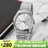 卡西歐（CASIO）手表男 日期顯示 防水商務(wù)休閑石英手表 時(shí)尚學(xué)生男表父親節(jié)禮物 MTP-1239D-7A