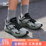 美津濃（MIZUNO）【RACER S】軟底輕便運(yùn)動跑步鞋男女同款緩震透氣休閑慢跑鞋 13/綠野仙蹤 38 (240mm)