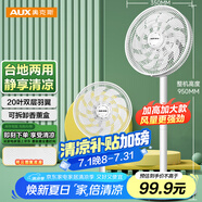 奧克斯(AUX)電風(fēng)扇/落地扇/交流定頻家用循環(huán)空氣/節能柔風(fēng)臺式立式兩用/桌面風(fēng)扇/FS1613-1(20葉)