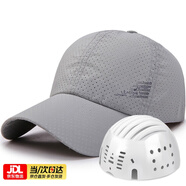 LUCYLEE日本開顱手術(shù)后專用保護(hù)帽頭部受傷防跌倒護(hù)頭神器老人防摔防撞春 夏季款（透氣）-灰色 均碼（建議頭圍58-62cm）