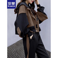 羅蒙（ROMON）秋季套裝工裝搭配一整套女2025年新款名媛時髦炸街高級感洋氣休閑 卡其色 2XL 130-145斤