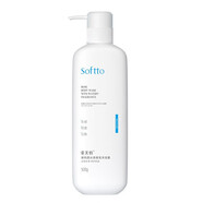 索芙特（softto）洗發(fā)水蓬松柔亮發(fā)絲滋潤洗頭水持久留香洗頭膏男女士通用 玻色因香氛沐浴露500g