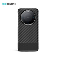 華為（HUAWEI）xdoria芳綸纖維凱夫拉手機殼適用華為Mate60Pro新款50Por50RS保時(shí)捷全包pro+磁吸女遙遙男感外殼 【經(jīng)典黑】1500D芳綸細膩絲滑手感 華為 Mate 50 Pro