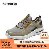斯凱奇（Skechers）男士輕質(zhì)休閑鞋210797 灰褐色/棕色/TPBR 40