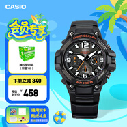 卡西歐（CASIO） SPORT MCW-100H休閑時尚運動男士手表石英手表 MCW-100H-1AVPF-100米防水