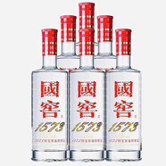 國窖1573瀘州老窖國窖1573  濃香型白酒500毫升 38度 1瓶 國窖1573 38度 500mL 6瓶 國窖1573 無(wú)禮盒