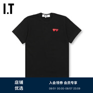 PLAY COMME DES GARCONS CDG IT 川久保玲女裝短袖T恤秋 BKX/黑色 M