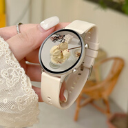 HKMW華為機適用智能手表多功能2025新款藍牙通話(huà)支付語(yǔ)音助手高配健康監測高顏值鋼帶送女友智能手表 香檳【通話(huà) 支付 心率 血壓 血氧 計算器 天氣