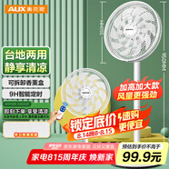 奧克斯(AUX)電風(fēng)扇/遙控落地扇/交流定頻家用循環(huán)空氣/節(jié)能柔風(fēng)臺(tái)式立式兩用/桌面風(fēng)扇/FS1613RC-1(20葉)