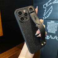 紅米Turbo4手機殼腕帶支架適配N(xiāo)ote13秋冬12Turbo 黑色 iPhone其他型號