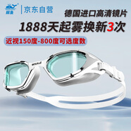 鯨魚專業(yè)成人泳鏡男女長效防霧泳鏡防水護眼近視可選度數(shù)近視游泳眼鏡