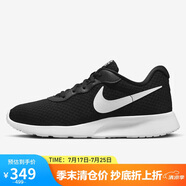 耐克NIKE女子休閑鞋 NIKE TANJUN FLYEASE 運動鞋DV7786-001黑灰 35.5