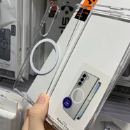 Spigen適用于三星GalaxyZFold6/ZFold5手機殼zflip6/zflip5保護套 磁吸 透明硬殼(不發(fā)黃) 三星Galaxy Z Fold 6