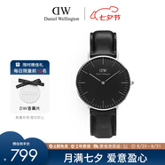 丹尼爾惠靈頓（DanielWellington）DW手表情侶手表36mm時尚歐美表皮帶石英腕表七夕節(jié)禮物DW00100145