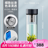 萬象（WANXIANG）V923RL雙層防燙高硼硅杯體加厚玻璃杯