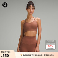 lululemon丨Like a Cloud女士長(zhǎng)款運(yùn)動(dòng)內(nèi)衣B/C*羅紋速干 LW2D03S 古銅棕 S /6