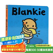英文原版繪本 小毛孩系列一根毛小臟孩 Big Little/Potty  Leslie Patricelli 低幼兒童0-3歲紙板書 啟蒙認知行為習(xí)慣培養(yǎng)情緒管理 毛毯Blankie