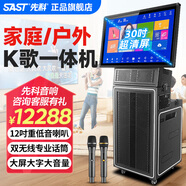 先科ST-2121專業(yè)戶外演出音響線陣音箱舞臺婚慶大功率帶屏幕功放一體廣場舞音響帶顯示屏家庭ktv音響 12吋喇叭三分頻+30吋大屏500G內(nèi)存+企采優(yōu)選