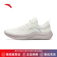安踏（ANTA）男鞋跑步鞋透氣輕質(zhì)慢跑鞋厚底緩震運動(dòng)休閑鞋122437761R 象牙白-2 36