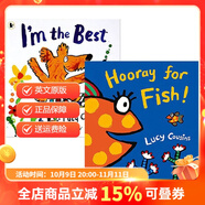 英文原版 Maisy Lucy Cousins 小鼠波波作者作品 2冊代表作合售 I'm the Best/Hooray for Fish . 夢(mèng)想童趣城
