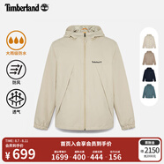 添柏嵐（Timberland）官方男裝沖鋒衣外套戶外防水防風(fēng)夾克|A6GJB A6GJB071/淺米色 M 175（建議130-150斤）