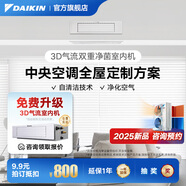 大金（DAIKIN）【訂金】中央空調(diào)家用 中央空氣系統(tǒng)P+/N+系列 多聯(lián)機全屋空氣變頻一級能效 小1匹 套裝 雙重凈菌型