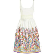 ETRO女連衣裙花鳥刺繡無袖連衣裙Floral Embroidered Midi Dress Wei_ 均碼 |44