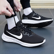 耐克（NIKE）官方艦店跑步鞋男鞋 2025夏季新款運動(dòng)鞋網(wǎng)面透氣減震慢跑鞋 【經(jīng)典黑白】【建議拍大半碼】 40 (250mm)