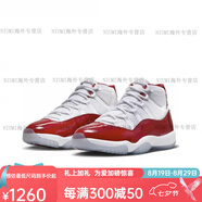 耐克（NIKE）Air Jordan 11 AJ11 白紅櫻桃潮流復古高幫運動籃球鞋 CT8012-116 白紅男CT8012-116  43