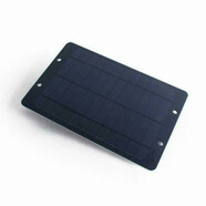太陽(yáng)能板6W6V單晶摩拜共享單車(chē)帶USB5V輸出充手機充電寶充電 太陽(yáng)能板(無(wú)任何配件