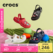 卡駱馳crocs洞洞鞋貝雅男鞋女鞋輕便耐磨一腳蹬拖鞋休閑鞋|10126 深藍(lán)-410 37 /38(230mm)