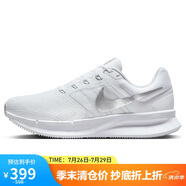 耐克NIKE跑步鞋女緩震透氣RUN SWIFT 3運動鞋DR2698-101白36.5