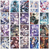 三年二班160張星鐵壁紙遐蝶二次元崩壞星穹鐵道精美一下周邊手機殼平板diy 80張貼紙不重復+福袋【50-100張】