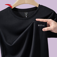 安踏速干T丨吸濕透氣薄款短袖t恤女夏季新款跑步騎行針織運動(dòng)上衣