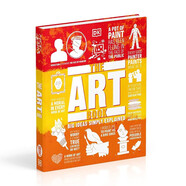 英文原版 DK藝術(shù)百科 The Art Book DK藝術(shù)科普圖解