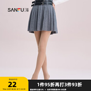 三福 女褲襪單條裝 淑女易搭天鵝絨貼膚防勾絲連腳絲襪823293 粉底膚 均碼
