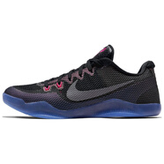 耐克（NIKE）Kobe11EMLowInvisibilityCloak圓頭系帶輕便低幫實(shí)戰(zhàn)籃球鞋男款黑 42